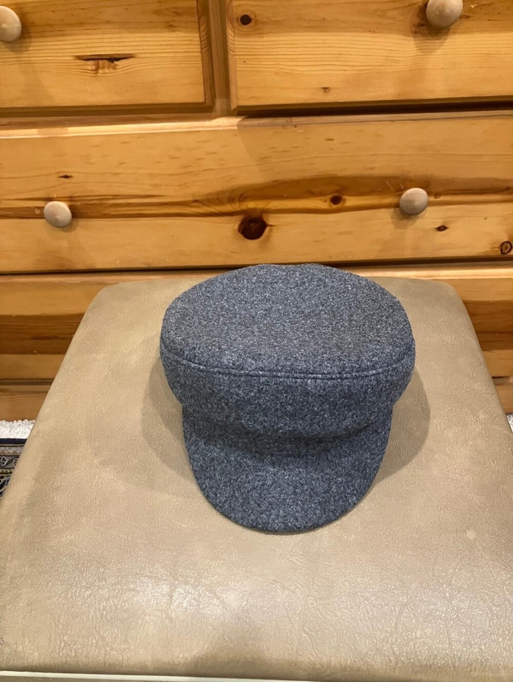 H&M Gray Wool Blend Mariner Cap